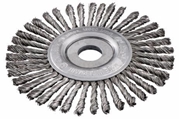 Immagine di Spazzole metalliche circolari, acciaio intrecciato, condotte