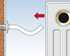 Image sur Mensola per radiatori in alluminio RC / RX / TF
