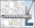 Image sur ULTRACUT FBS II 8-14 US viti in acciaio zincato con testa esagonale e rosetta integrata