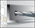 Image sur ULTRACUT FBS II 8-10 SK viti in acciaio zincato per calcestruzzo con testa svasata piana