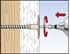 Image sur Fissaggio per isolamento su legno Termofix H 10