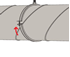 Immagine di Collare per condotte di ventilazione LGS