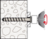 Image sur UltraCut FBS II 8-12 US R viti in acciaio inox con testa esagonale e rosetta integrata