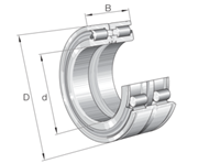 Immagine di Cuscinetto radiale a rulli cilindrici