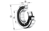 Picture of Cuscinetto radiale a rulli cilindrici - NJ214-E-XL-TVP2